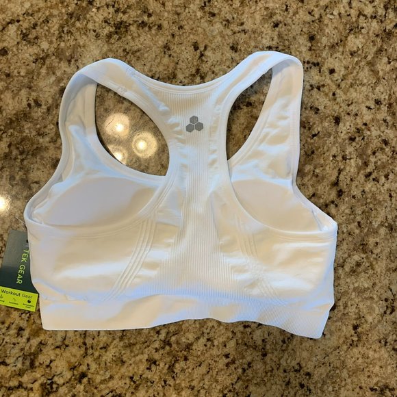 Tek Gear Low Impact Black Sports Bra Sz M BNWT - Picture 2 of 8